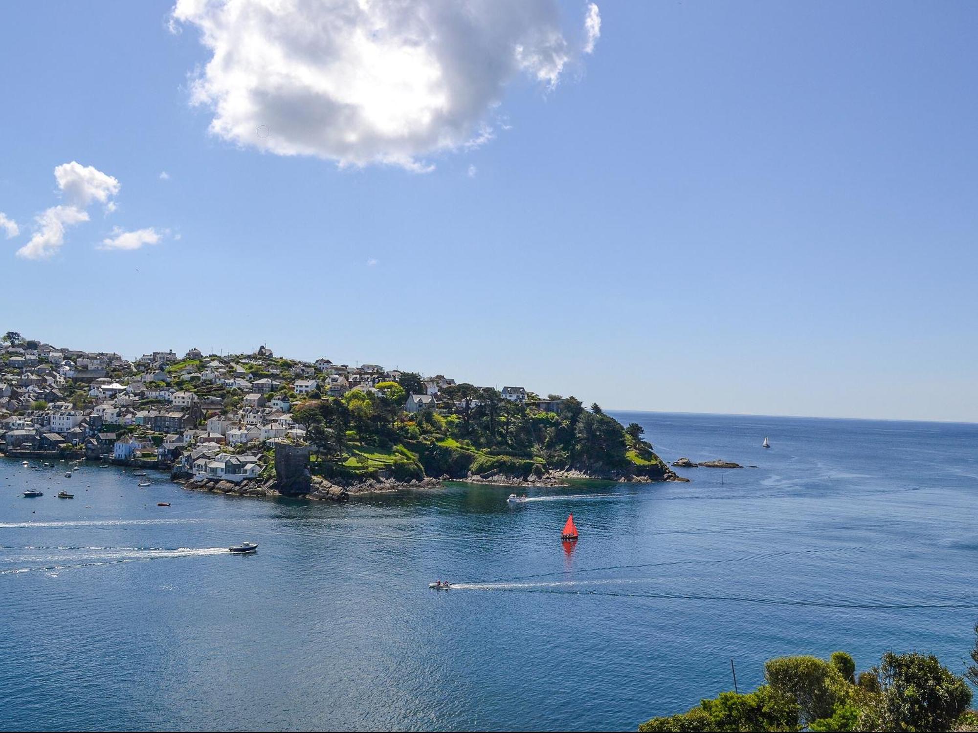 Villa The Wheelhouse Fowey Esterno foto